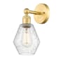 Innovations Lighting Cindyrella 12" Tall Wall Sconce Satin Gold / Seedy