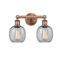 Innovations Lighting Belfast 2 Light 15" Wide Vanity Light Antique Copper / Seedy