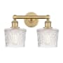 Innovations Lighting Niagra 2 Light 16" Wide Vanity Light Brushed Brass / Clear