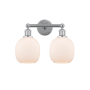 Innovations Lighting Belfast 2 Light 15" Wide Vanity Light Polished Chrome / Matte White