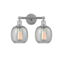 Innovations Lighting Belfast 2 Light 15" Wide Vanity Light Polished Chrome / Seedy