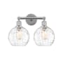 Innovations Lighting Athens 2 Light 17" Wide Vanity Light Polished Chrome / Clear Water Glass