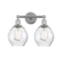 Innovations Lighting Waverly 2 Light 15" Wide Vanity Light Polished Chrome / Clear