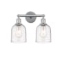 Innovations Lighting Bella 2 Light 15" Wide Vanity Light Polished Chrome / Seedy