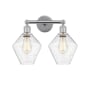 Innovations Lighting Cindyrella 2 Light 17" Wide Vanity Light Polished Chrome / Seedy