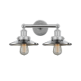 Innovations Lighting Railroad 2 Light 17" Wide Vanity Light Polished Chrome
