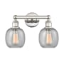 Innovations Lighting Belfast 2 Light 15" Wide Vanity Light Polished Nickel / Seedy