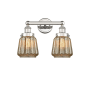 Innovations Lighting Chatham 2 Light 16" Wide Vanity Light Polished Nickel / Mercury