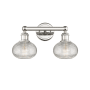 Innovations Lighting Ithaca 2 Light 15" Wide Vanity Light Polished Nickel