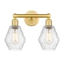 Innovations Lighting Cindyrella 2 Light 15" Wide Vanity Light Satin Gold / Seedy