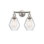 Innovations Lighting Cindyrella 2 Light 15" Wide Vanity Light Brushed Satin Nickel / Seedy