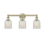 Innovations Lighting Caledonia 3 Light 23" Wide Vanity Light Antique Brass / Mouchette