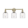 Innovations Lighting Bella 3 Light 24" Wide Vanity Light Antique Brass / Seedy