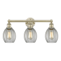 Innovations Lighting Eaton 3 Light 24" Wide Vanity Light Antique Brass / Clear
