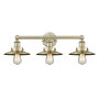 Innovations Lighting Edison 3 Light 26" Wide Vanity Light Antique Brass