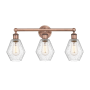 Innovations Lighting Cindyrella 3 Light 24" Wide Vanity Light Antique Copper / Seedy