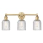 Innovations Lighting Bridal Veil 3 Light 23" Wide Vanity Light Brushed Brass