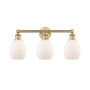 Innovations Lighting Eaton 3 Light 24" Wide Vanity Light Brushed Brass / Matte White