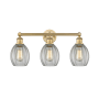 Innovations Lighting Eaton 3 Light 24" Wide Vanity Light Brushed Brass / Clear