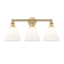Innovations Lighting Berkshire 3 Light 26" Wide Vanity Light Brushed Brass / Matte White