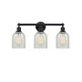 Innovations Lighting Caledonia 3 Light 23" Wide Vanity Light Matte Black / Mouchette