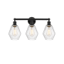 Innovations Lighting Cindyrella 3 Light 24" Wide Vanity Light Matte Black / Seedy