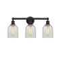 Innovations Lighting Caledonia 3 Light 23" Wide Vanity Light Oil Rubbed Bronze / Mouchette