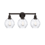 Innovations Lighting Waverly 3 Light 24" Wide Vanity Light Oil Rubbed Bronze / Clear