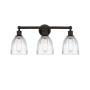 Innovations Lighting Brookfield 3 Light 24" Wide Vanity Light Oil Rubbed Bronze / Clear