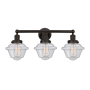 Innovations Lighting Oxford 3 Light 25" Wide Vanity Light Oil Rubbed Bronze / Seedy