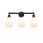 Innovations Lighting Cindyrella 3 Light 24" Wide Vanity Light Oil Rubbed Bronze / Cased Matte White