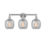 Innovations Lighting Belfast 3 Light 24" Wide Vanity Light Polished Chrome / Seedy