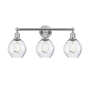 Innovations Lighting Waverly 3 Light 24" Wide Vanity Light Polished Chrome / Clear
