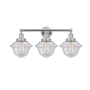 Innovations Lighting Oxford 3 Light 25" Wide Vanity Light Polished Chrome / Seedy