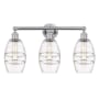 Innovations Lighting Vaz 3 Light 24" Wide Vanity Light Polished Chrome / Clear