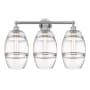 Innovations Lighting Vaz 3 Light 26" Wide Vanity Light Polished Chrome / Clear