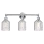 Innovations Lighting Bridal Veil 3 Light 23" Wide Vanity Light Polished Chrome