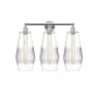Innovations Lighting Windham 3 Light 25" Wide Vanity Light Polished Chrome / Clear