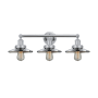 Innovations Lighting Edison 3 Light 26" Wide Vanity Light Polished Chrome