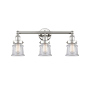 Innovations Lighting Canton 3 Light 24" Wide Vanity Light Polished Nickel / Clear