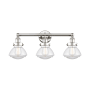 Innovations Lighting Olean 3 Light 25" Wide Vanity Light Polished Nickel / Clear