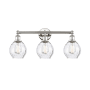 Innovations Lighting Waverly 3 Light 24" Wide Vanity Light Polished Nickel / Clear
