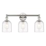 Innovations Lighting Bella 3 Light 24" Wide Vanity Light Polished Nickel / Clear