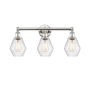 Innovations Lighting Cindyrella 3 Light 24" Wide Vanity Light Polished Nickel / Seedy
