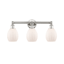 Innovations Lighting Eaton 3 Light 24" Wide Vanity Light Polished Nickel / Matte White