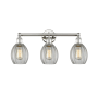 Innovations Lighting Eaton 3 Light 24" Wide Vanity Light Polished Nickel / Clear
