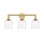 Innovations Lighting Bella 3 Light 24" Wide Vanity Light Satin Gold / Clear