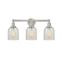 Innovations Lighting Caledonia 3 Light 23" Wide Vanity Light Brushed Satin Nickel / Mouchette