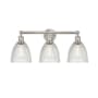 Innovations Lighting Castile 3 Light 24" Wide Vanity Light Brushed Satin Nickel / Clear