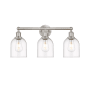 Innovations Lighting Bella 3 Light 24" Wide Vanity Light Brushed Satin Nickel / Clear
